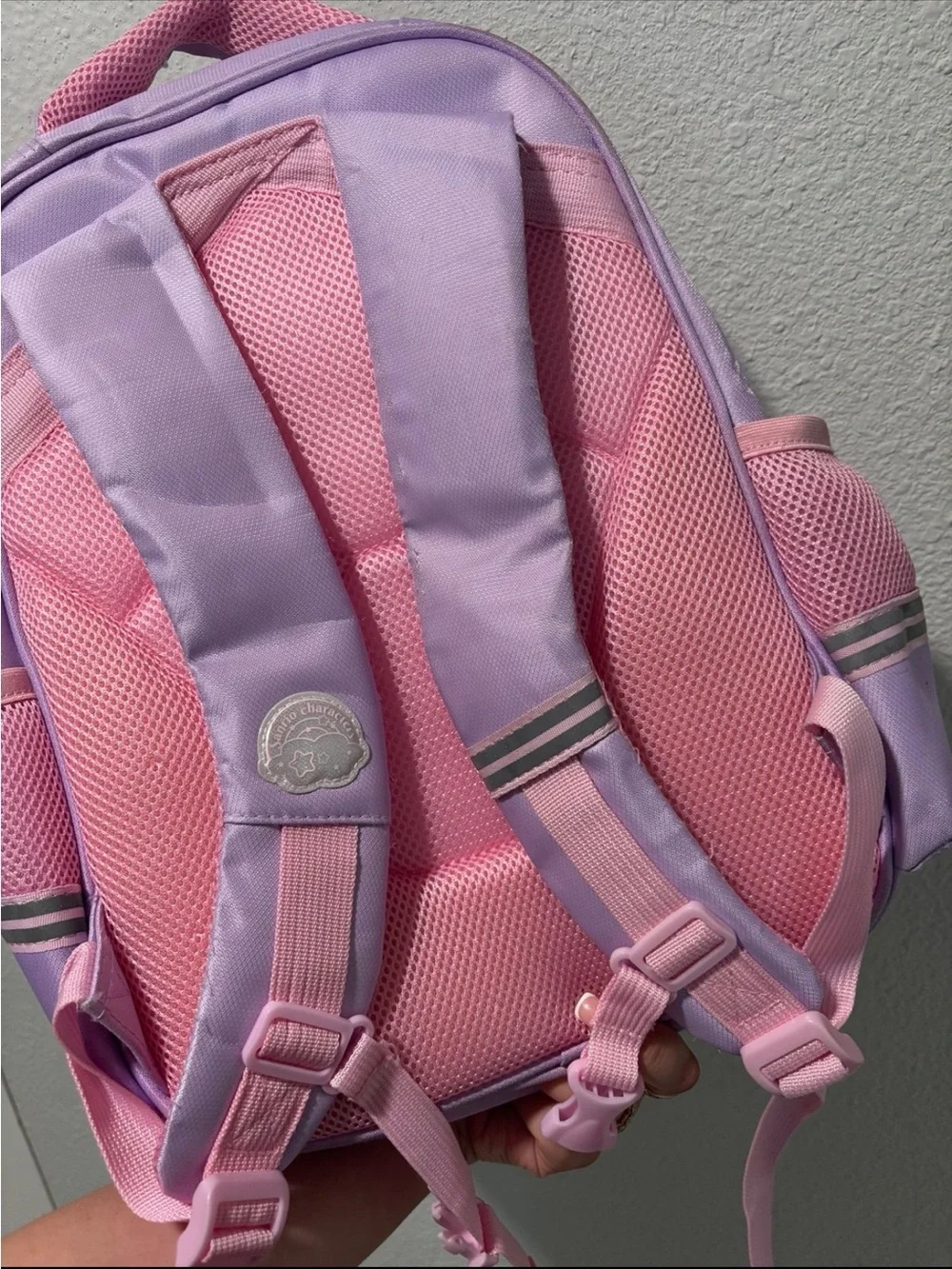 Hello Kitty Kids Glitter Backpack - Pink & Lavender